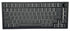 Zwarte pudding keycaps met translucent zijkanten – double shot PBT in OEM-profiel